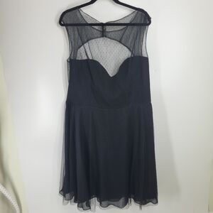 Black Lace Short Formal Dress
